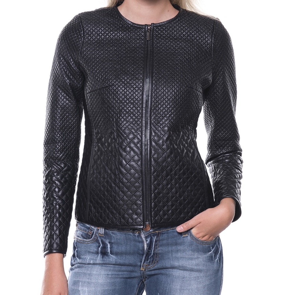 Amazing Leather jacket New without tags.
